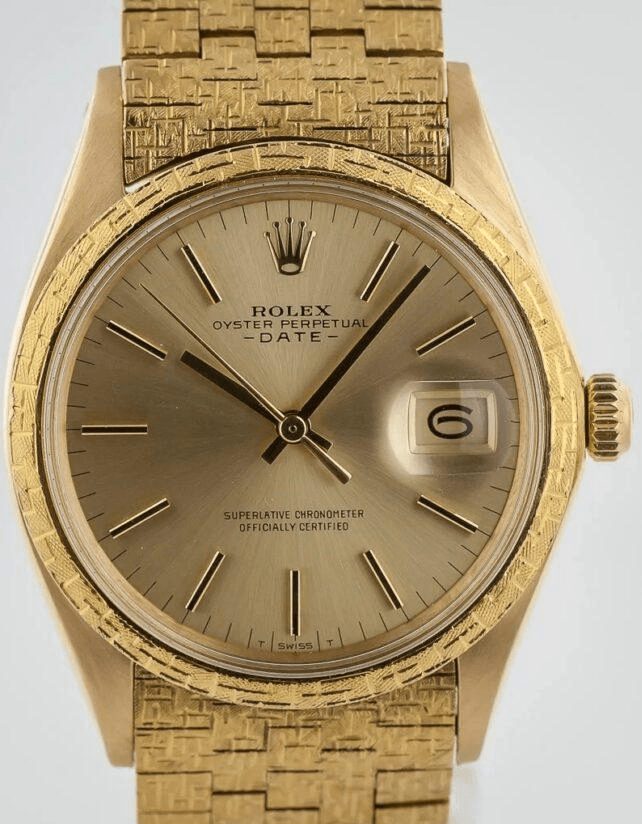Rolex ref. 1504 with moreau bezel