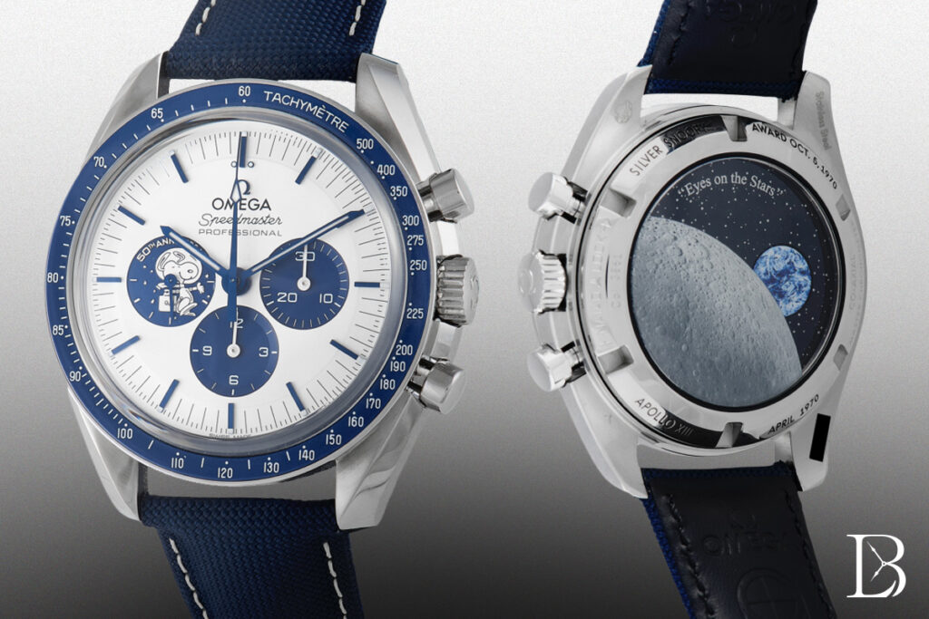 Omega Speedmaster Professional Silver Snoopy 50th Anniversary Ref 310.32.42.50.02.001