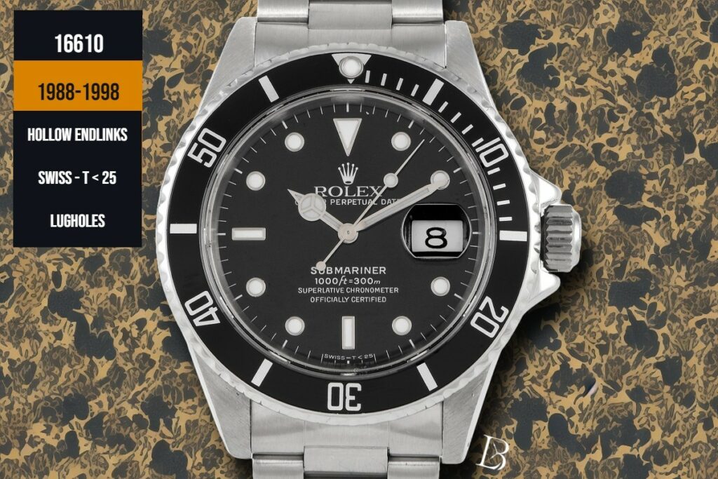 Rolex 16610 circa 1988-1998